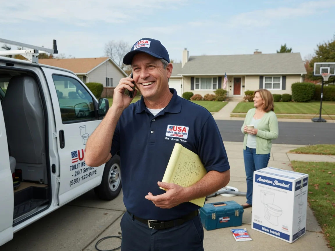 Toilet Installation Lumberville, PA FAQs